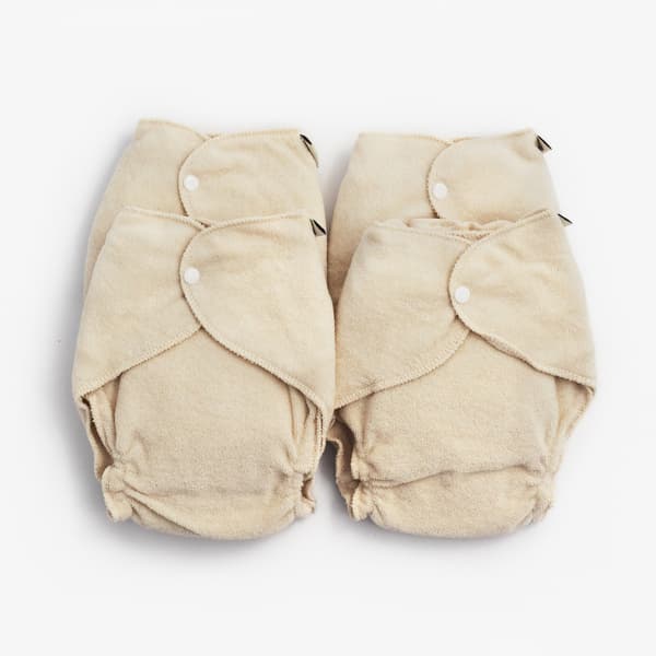 Form fitted terry nappies - One size 5-16 kg