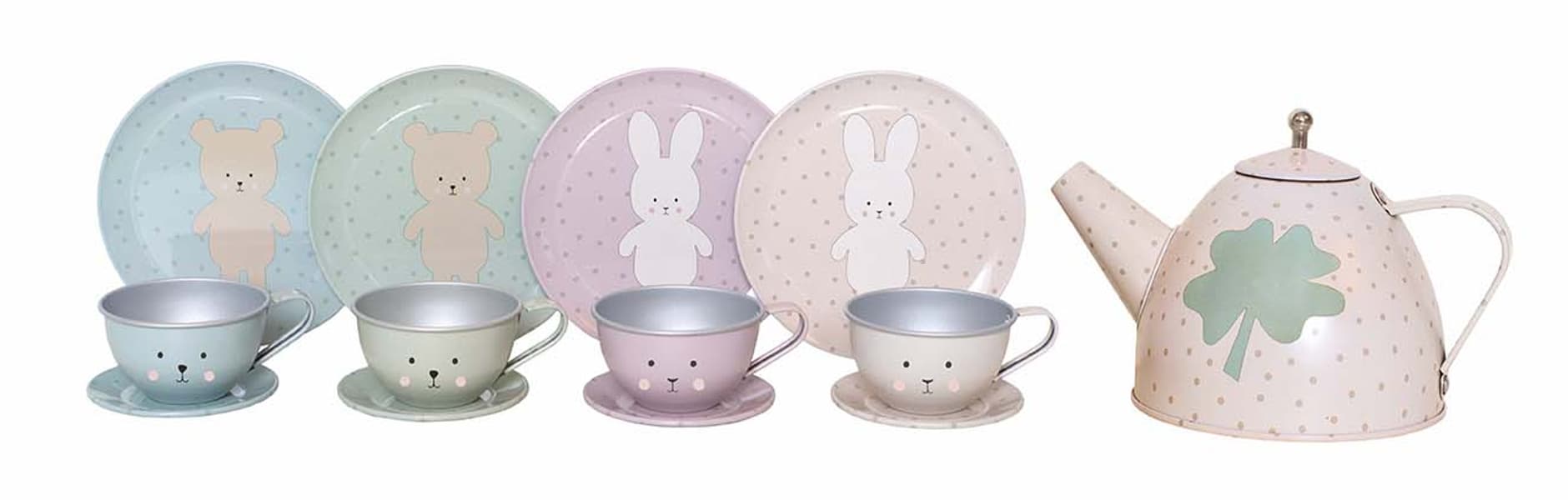 Tea set - Teddy/Bunny