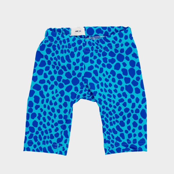 Swim & sun shorts - Blue leopard