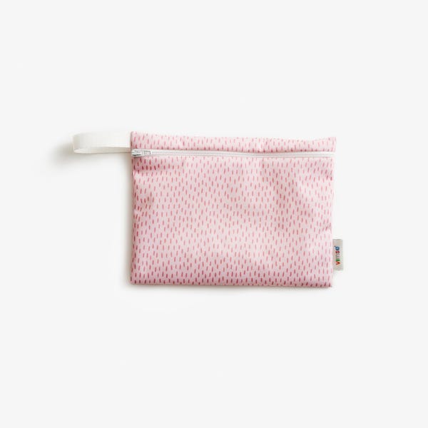 Wet bag, small 20x15 cm - Pink sprinkle