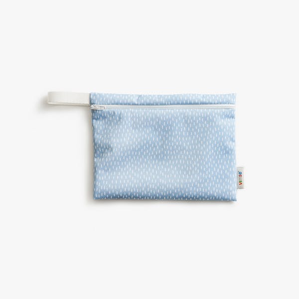Wet bag, small 20x15 cm - Blue sprinkle