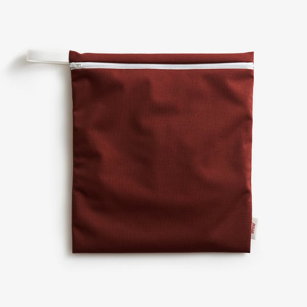Wet bag, medium 28x26 cm - Brun