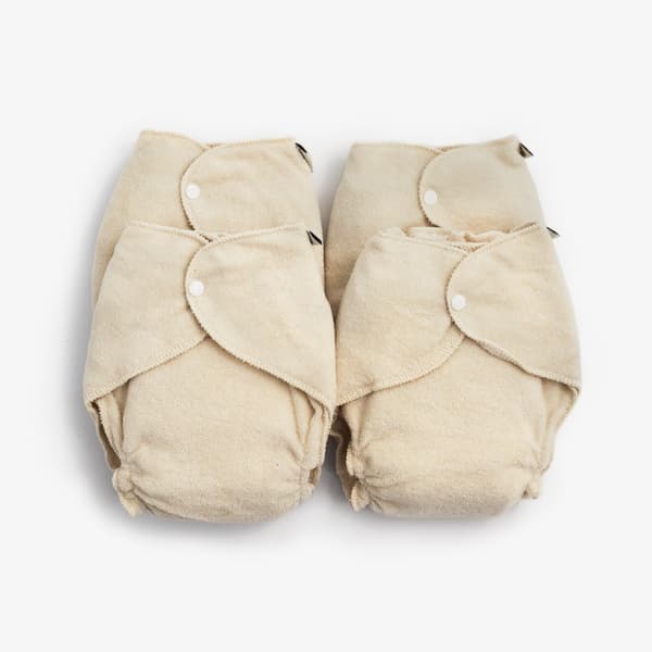 Form fitted terry nappies - One size 2-5 kg