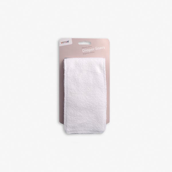 Nappy liners organic cotton terry