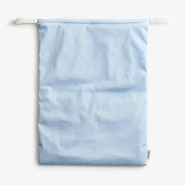 Wet bags / nasstaschen, groß 46x35 cm - Blau